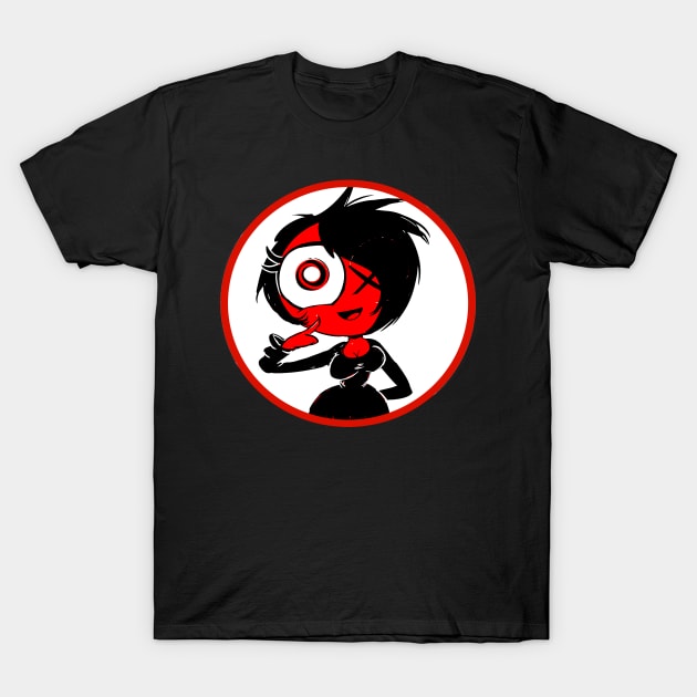 One-Eyed, Cute and Spooky T-Shirt by CombTheCombel